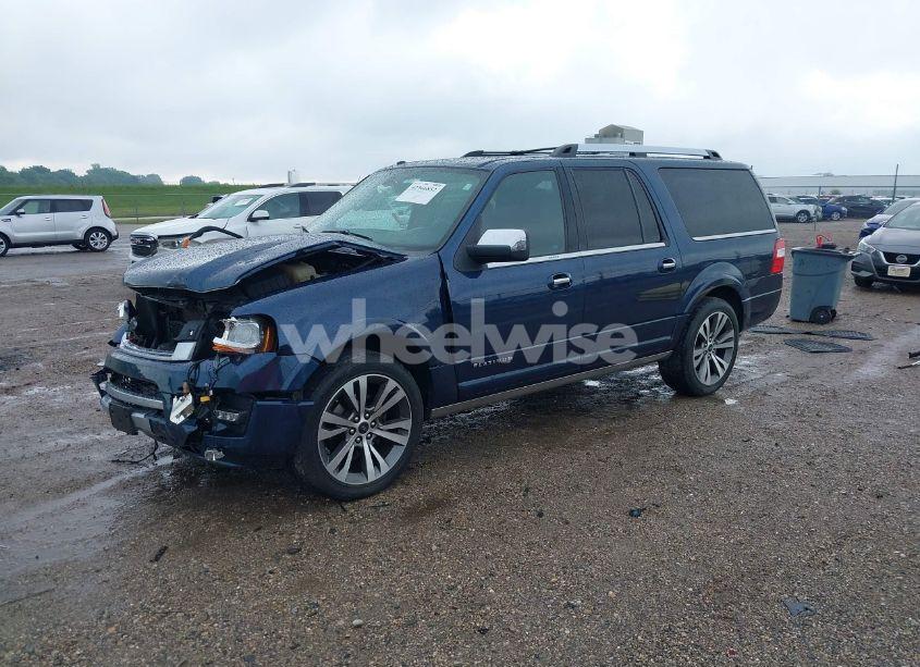 Photo 2 of 2015 Ford Expedition MAX PLATINUM (VIN 1FMJK1MT7FEF36847)