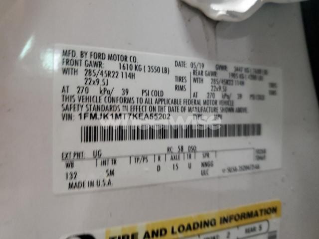 Photo 12 of 2019 FORD EXPEDITION MAX PLATINUM (VIN 1FMJK1MT7KEA55202)