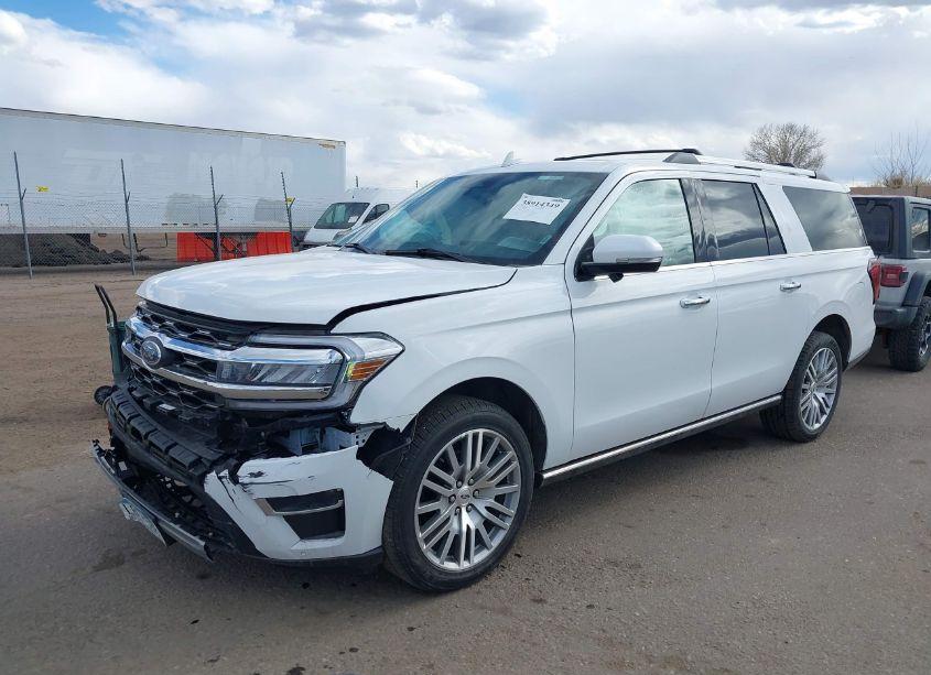 Photo 2 of 2023 Ford Expedition LIMITED MAX (VIN 1FMJK2A87PEA55813)