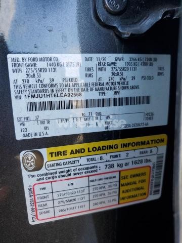 Photo 9 of 2020 FORD EXPEDITION XLT (VIN 1FMJU1HT6LEA92568)