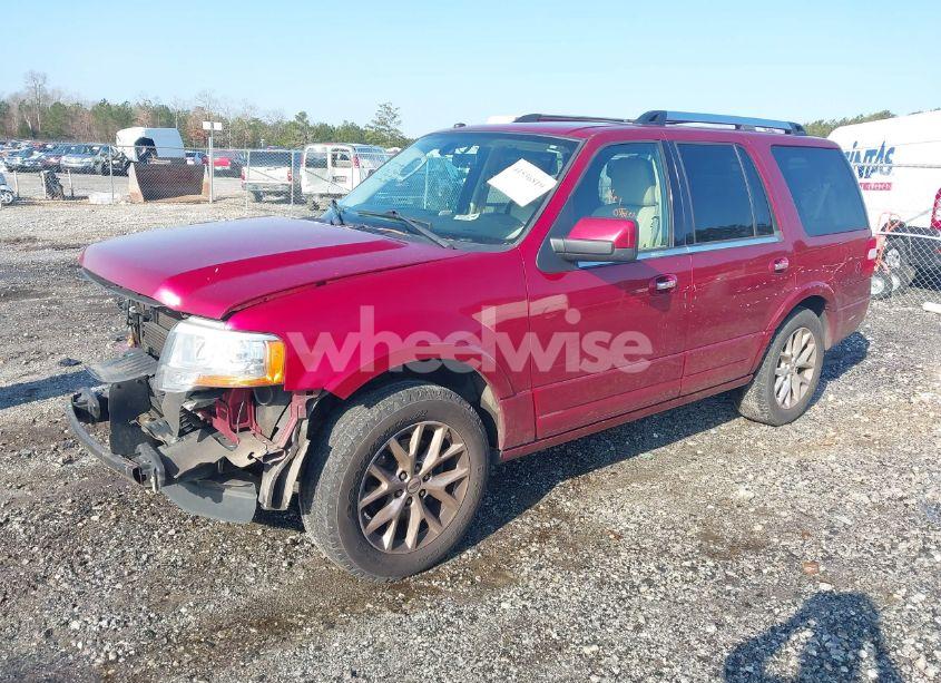 Photo 2 of 2015 Ford Expedition LIMITED (VIN 1FMJU1KT0FEF01497)