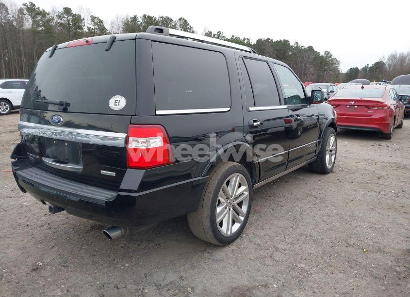Photo 4 of 2017 Ford Expedition PLATINUM (VIN 1FMJU1LT9HEA52063)