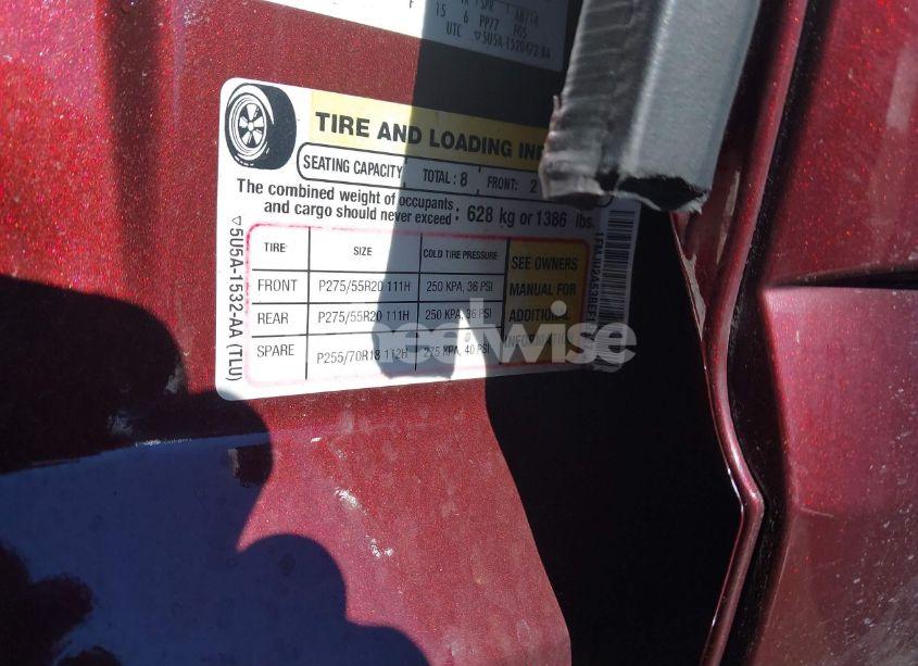 Photo 9 of 2011 Ford Expedition LIMITED (VIN 1FMJU2A53BEF19527)