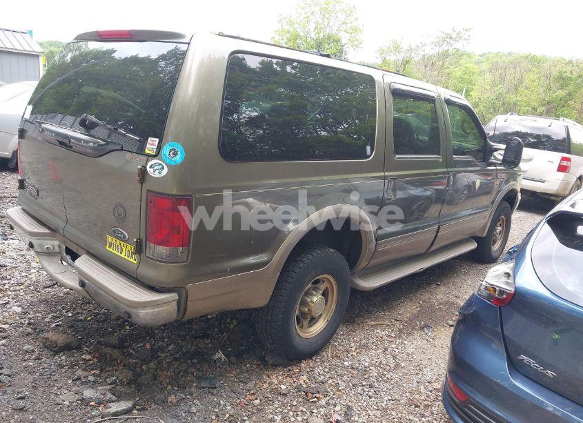 Photo 4 of 2001 Ford Excursion LIMITED (VIN 1FMNU43S21EC18536)