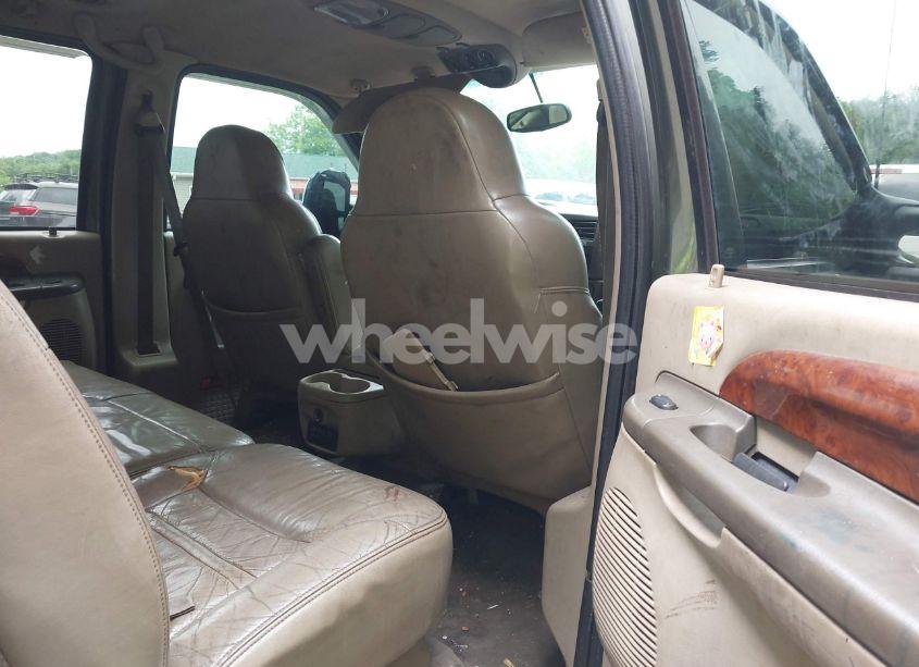 Photo 8 of 2001 Ford Excursion LIMITED (VIN 1FMNU43S21EC18536)