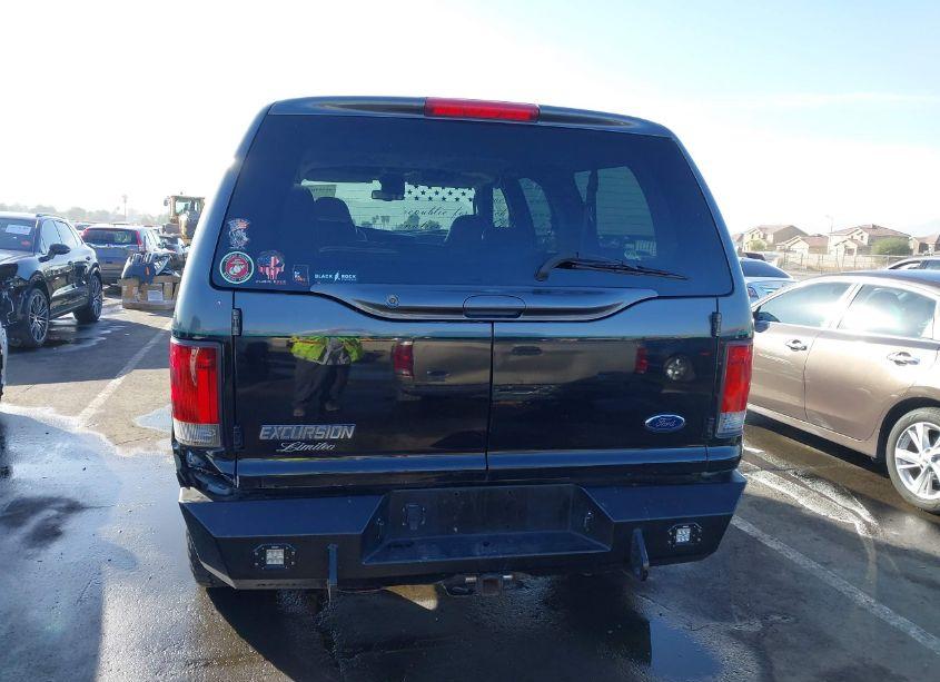 Photo 17 of 2005 Ford Excursion LIMITED (VIN 1FMNU43S65ED43562)