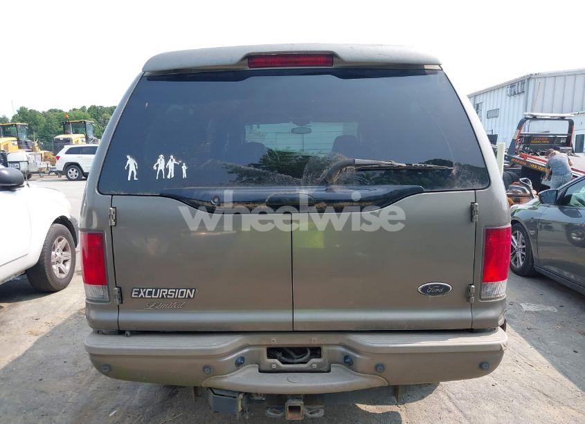 Photo 16 of 2003 Ford Excursion LIMITED (VIN 1FMNU43S83EC62057)