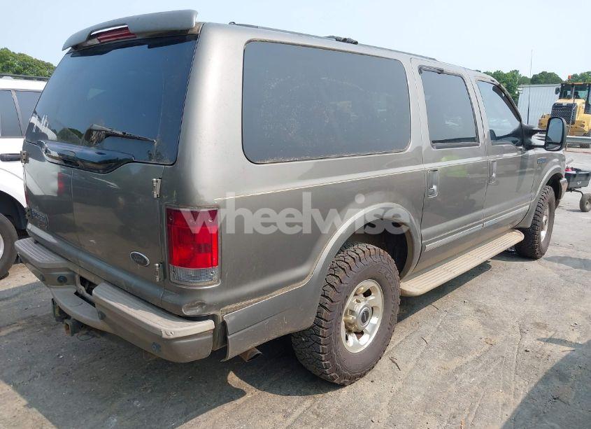 Photo 4 of 2003 Ford Excursion LIMITED (VIN 1FMNU43S83EC62057)