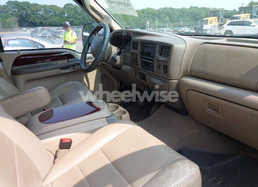 Photo 5 of 2003 Ford Excursion LIMITED (VIN 1FMNU43S83EC62057)