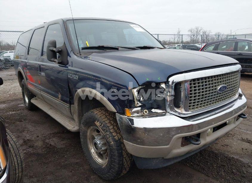 2002 Ford Excursion LIMITED (VIN 1FMNU43SX2EA77555) main photo