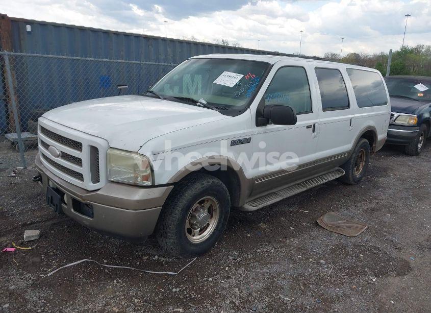 Photo 2 of 2005 Ford Excursion EDDIE BAUER (VIN 1FMNU44L05ED40163)