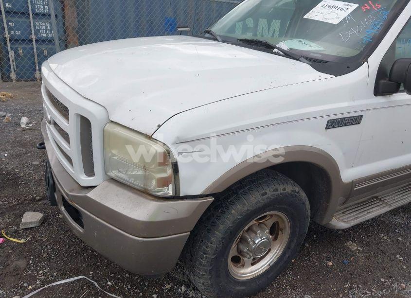Photo 6 of 2005 Ford Excursion EDDIE BAUER (VIN 1FMNU44L05ED40163)