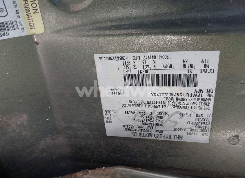 Photo 9 of 2005 Ford Expedition XLT (VIN 1FMPU15575LA44706)