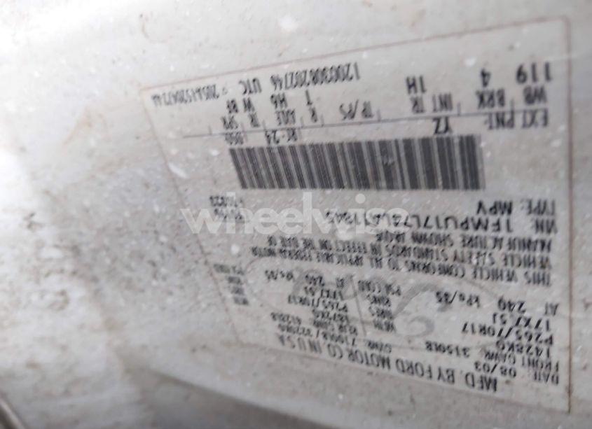 Photo 9 of 2004 Ford Expedition EDDIE BAUER (VIN 1FMPU17L74LA11845)