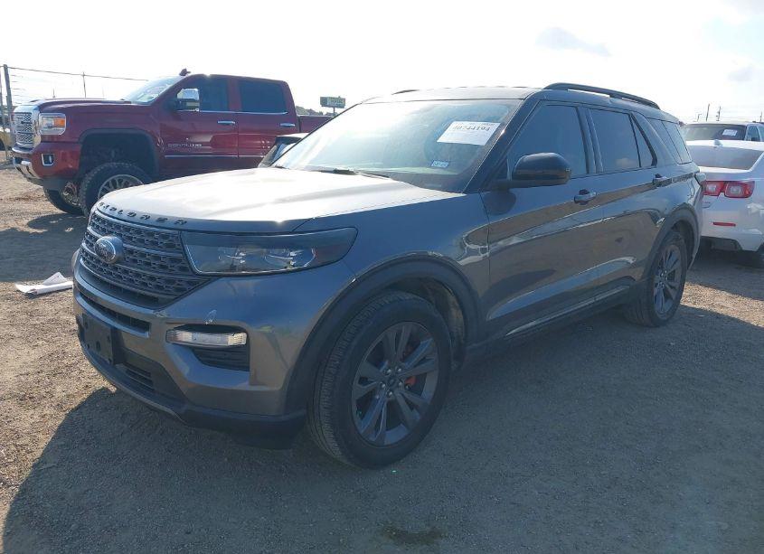 Photo 2 of 2021 Ford Explorer XLT (VIN 1FMSK7DH0MGB43793)