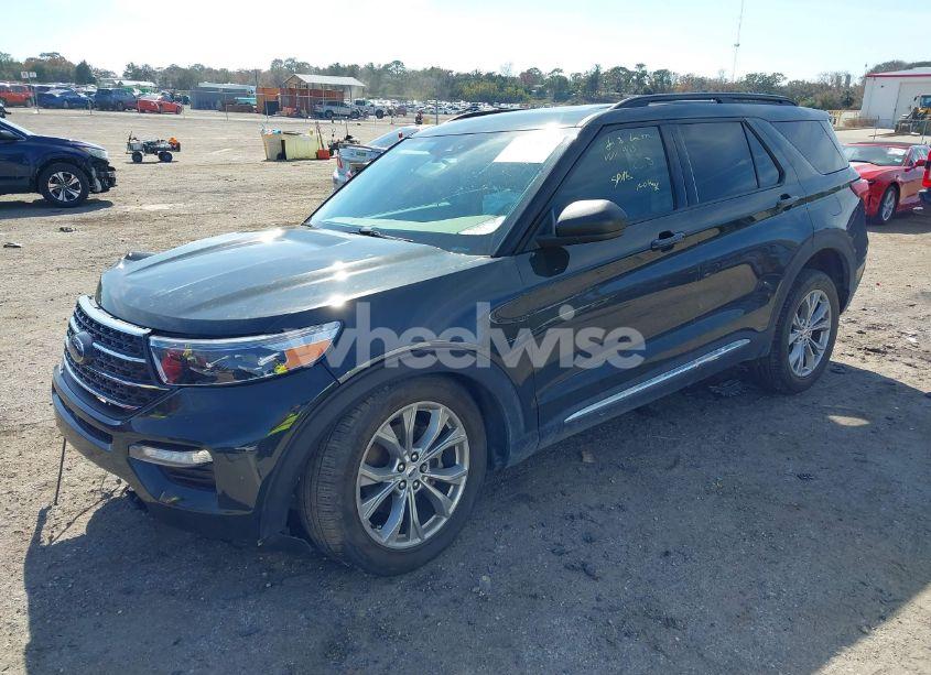 Photo 2 of 2023 Ford Explorer XLT (VIN 1FMSK7DH0PGA99105)