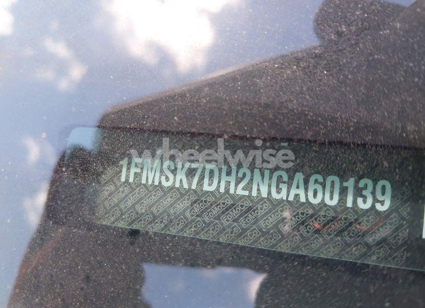 Photo 9 of 2022 Ford Explorer XLT (VIN 1FMSK7DH2NGA60139)