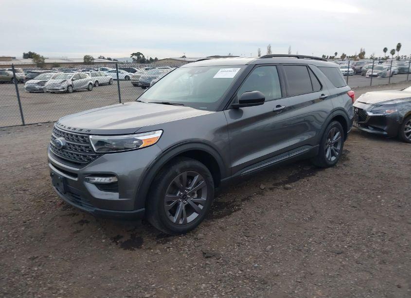 Photo 2 of 2022 Ford Explorer XLT (VIN 1FMSK7DH2NGA74106)