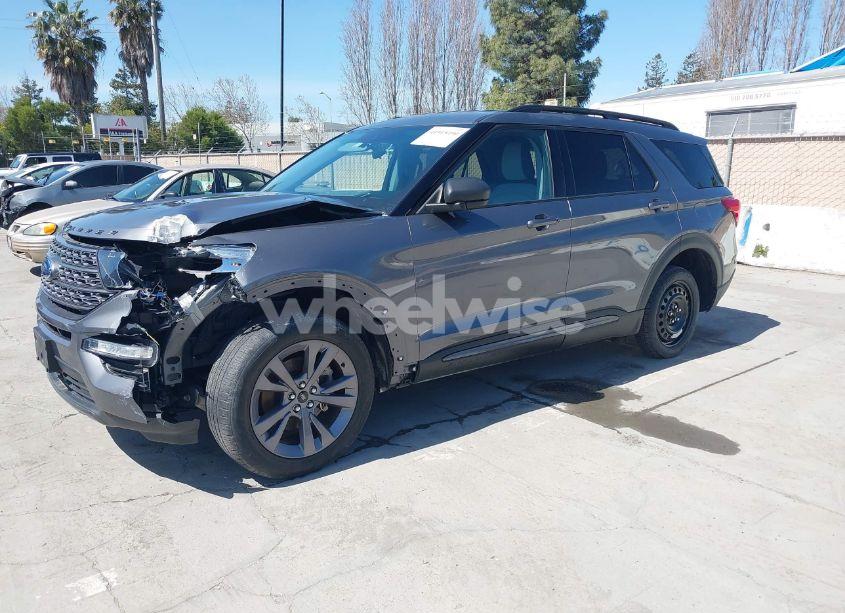 Photo 2 of 2021 Ford Explorer XLT (VIN 1FMSK7DH7MGC09997)