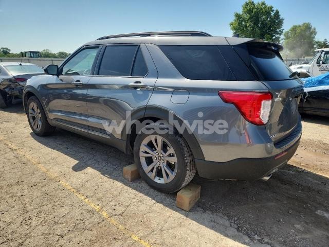 Photo 2 of 2024 FORD EXPLORER XLT (VIN 1FMSK7DH9RGA66882)