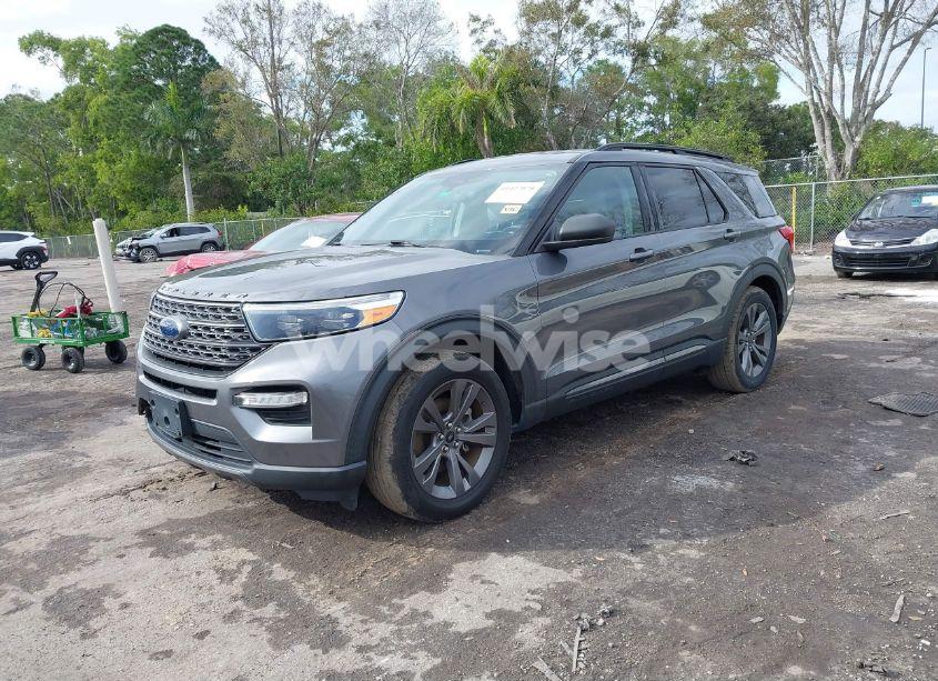 Photo 2 of 2021 Ford Explorer XLT (VIN 1FMSK7DHXMGB28914)