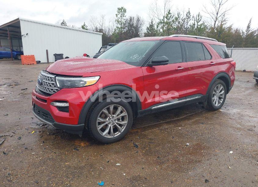 Photo 2 of 2021 Ford Explorer LIMITED (VIN 1FMSK7FH1MGB40107)