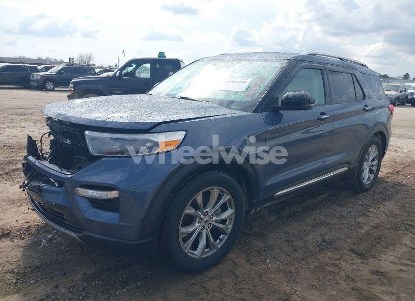 Photo 2 of 2021 Ford Explorer LIMITED (VIN 1FMSK7FH7MGB07127)