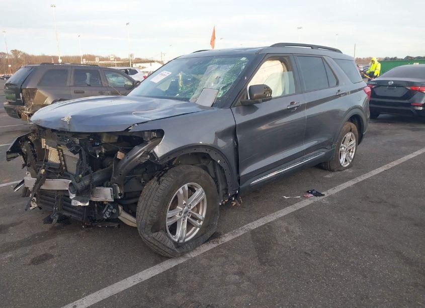 Photo 2 of 2021 Ford Explorer XLT (VIN 1FMSK8DH0MGC17199)