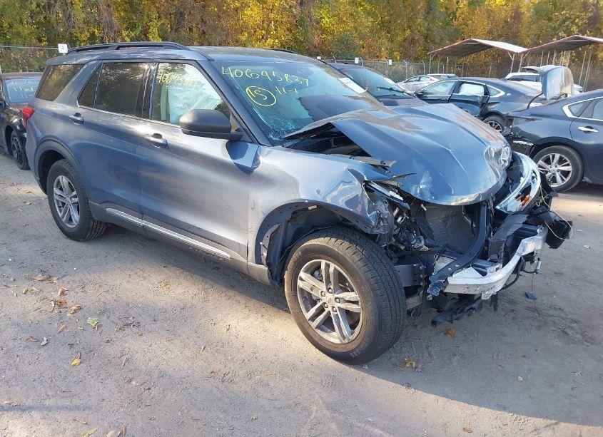 2021 Ford Explorer XLT (VIN 1FMSK8DH1MGA01331) main photo