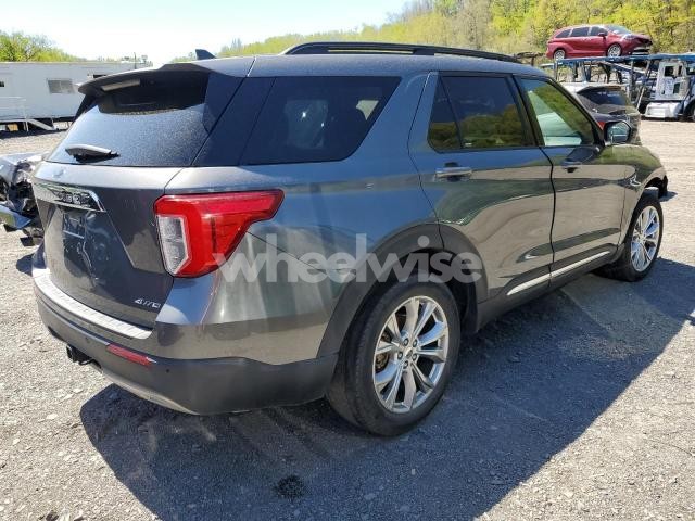 Photo 4 of 2021 FORD EXPLORER XLT (VIN 1FMSK8DH1MGA29114)