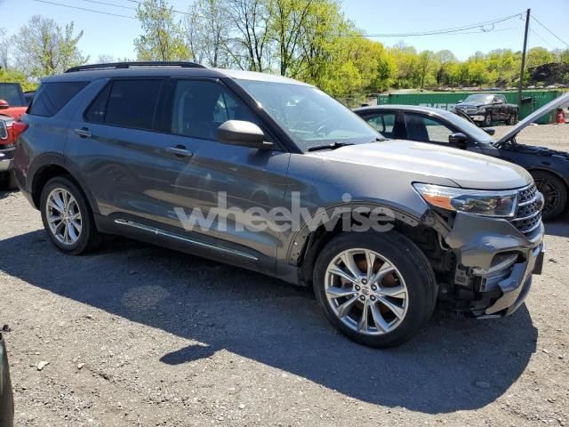 Photo 7 of 2021 FORD EXPLORER XLT (VIN 1FMSK8DH1MGA29114)