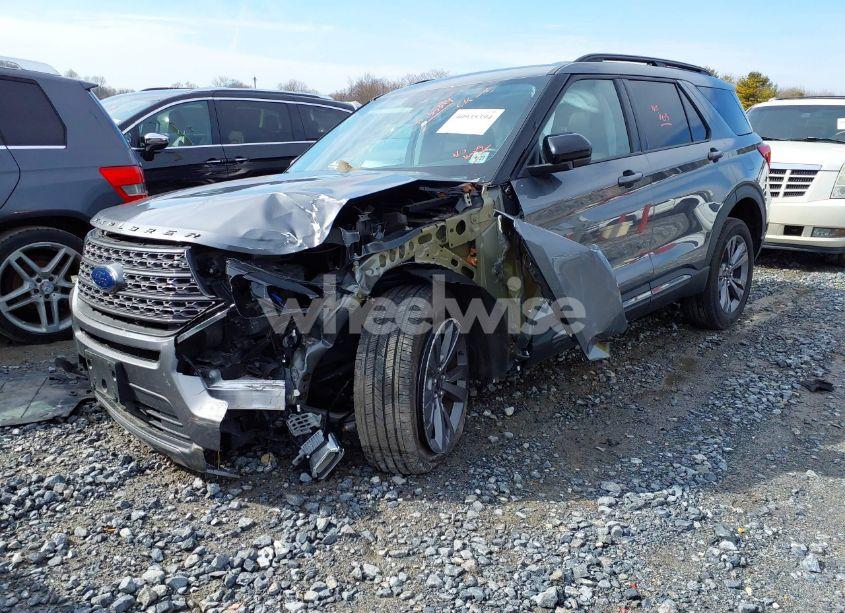 Photo 2 of 2022 Ford Explorer XLT (VIN 1FMSK8DH3NGA70054)