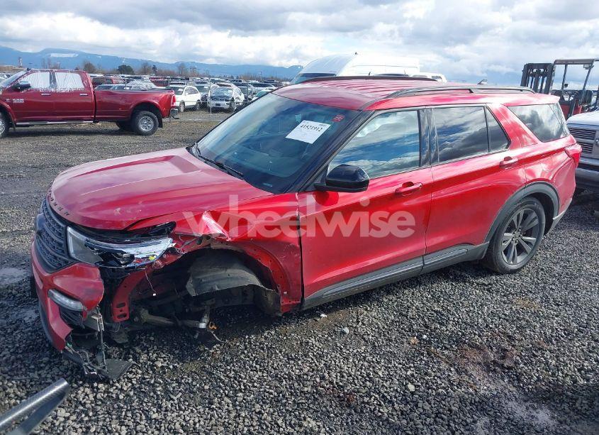 Photo 2 of 2023 Ford Explorer XLT (VIN 1FMSK8DH4PGB87208)