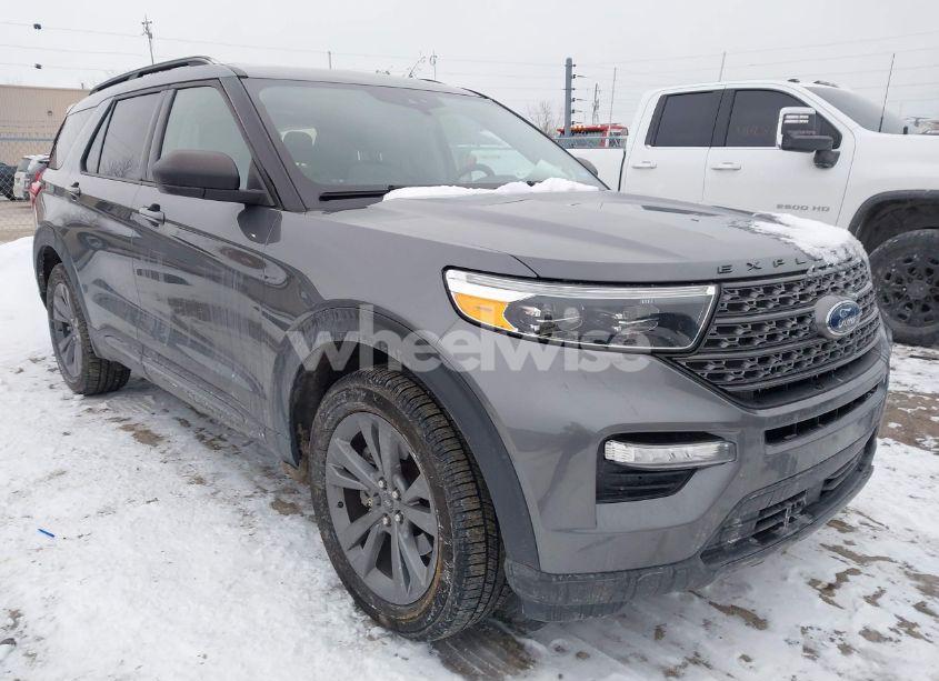 2021 Ford Explorer XLT (VIN 1FMSK8DH5MGA14163) main photo
