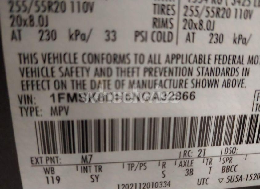 Photo 9 of 2022 Ford Explorer XLT (VIN 1FMSK8DH6NGA32866)