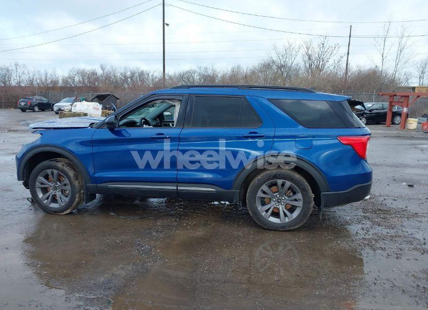 Photo 14 of 2022 Ford Explorer XLT (VIN 1FMSK8DH6NGA70873)