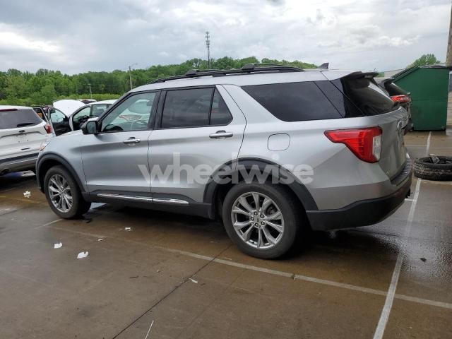 2021 FORD EXPLORER XLT (VIN 1FMSK8DH7MGC23212) main photo