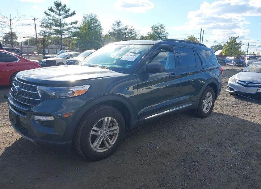 Photo 2 of 2023 Ford Explorer XLT (VIN 1FMSK8DH7PGA51140)