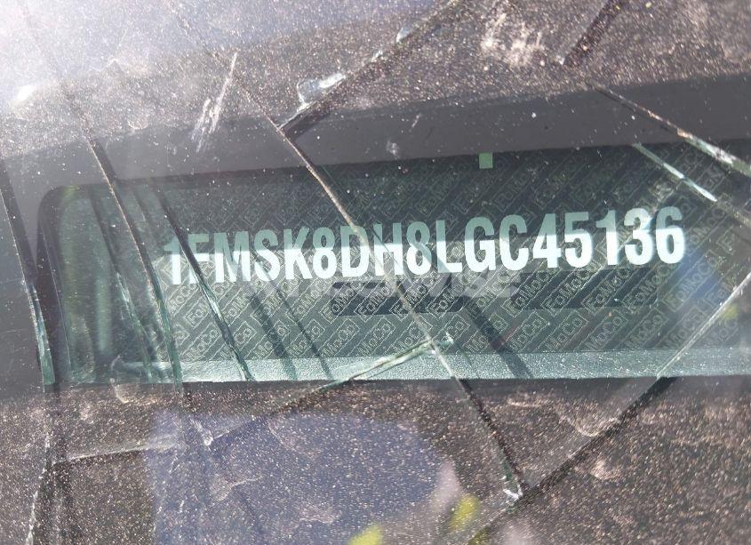 Photo 9 of 2020 Ford Explorer XLT (VIN 1FMSK8DH8LGC45136)