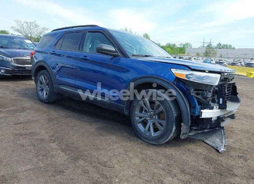 2021 Ford Explorer XLT (VIN 1FMSK8DH8MGA75779) main photo