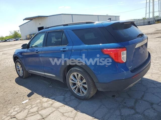 Photo 12 of 2021 FORD EXPLORER XLT (VIN 1FMSK8DH8MGA92730)