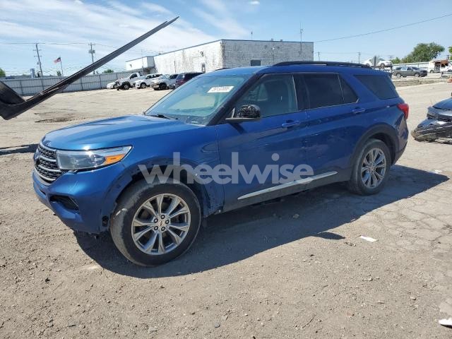 Photo 5 of 2021 FORD EXPLORER XLT (VIN 1FMSK8DH8MGA92730)
