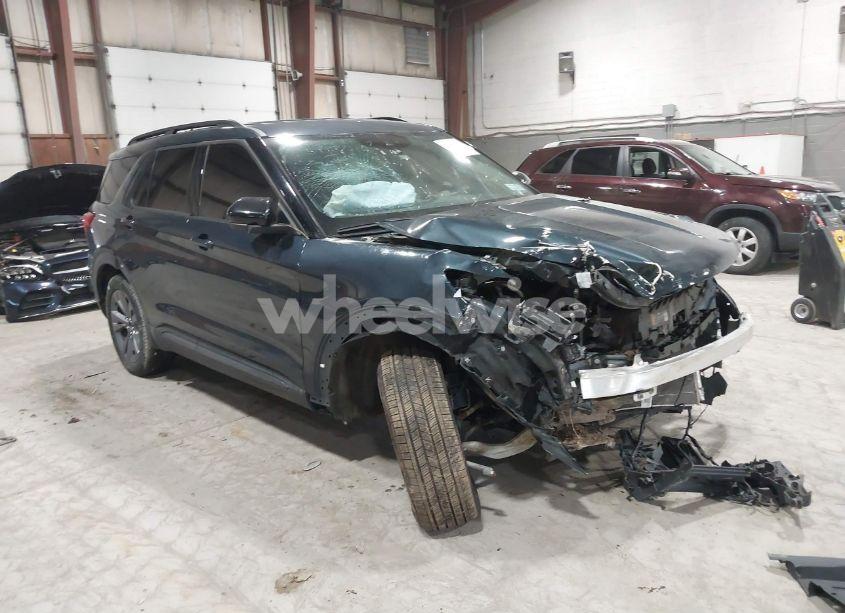 2022 Ford Explorer XLT (VIN 1FMSK8DH8NGB36520) main photo