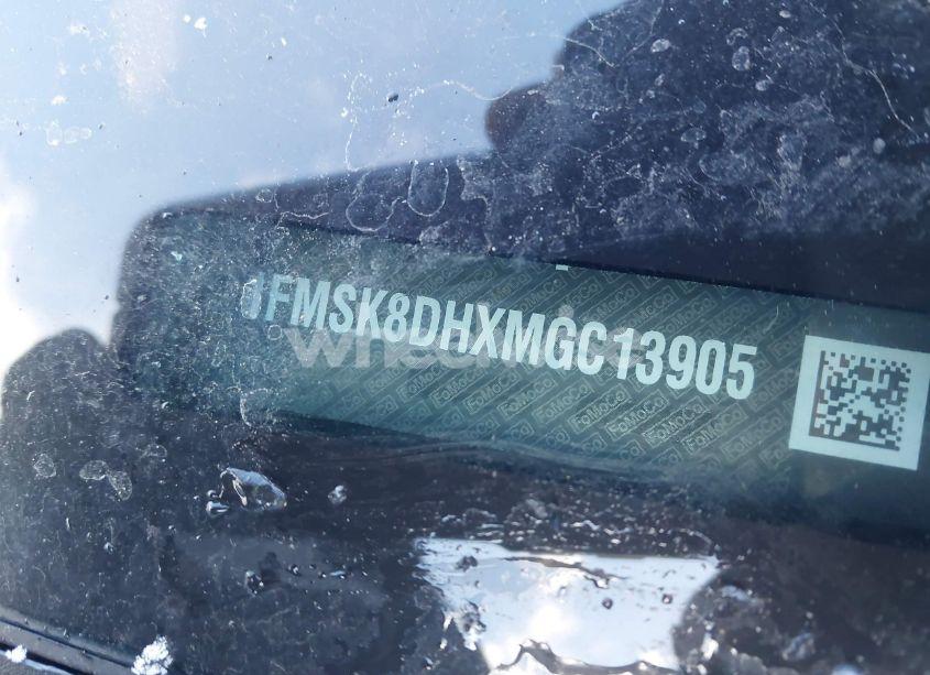 Photo 17 of 2021 Ford Explorer XLT (VIN 1FMSK8DHXMGC13905)