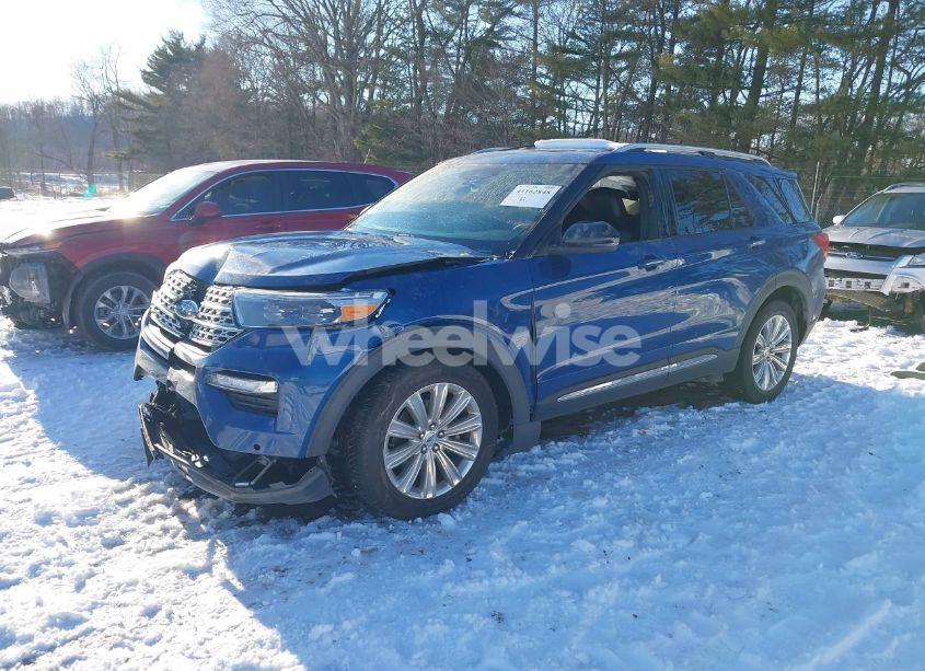 Photo 2 of 2020 Ford Explorer LIMITED (VIN 1FMSK8FH1LGA93617)