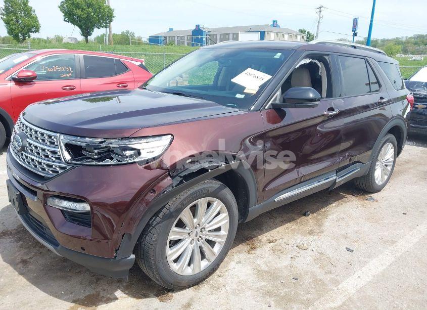 Photo 2 of 2020 Ford Explorer LIMITED (VIN 1FMSK8FH3LGA90928)