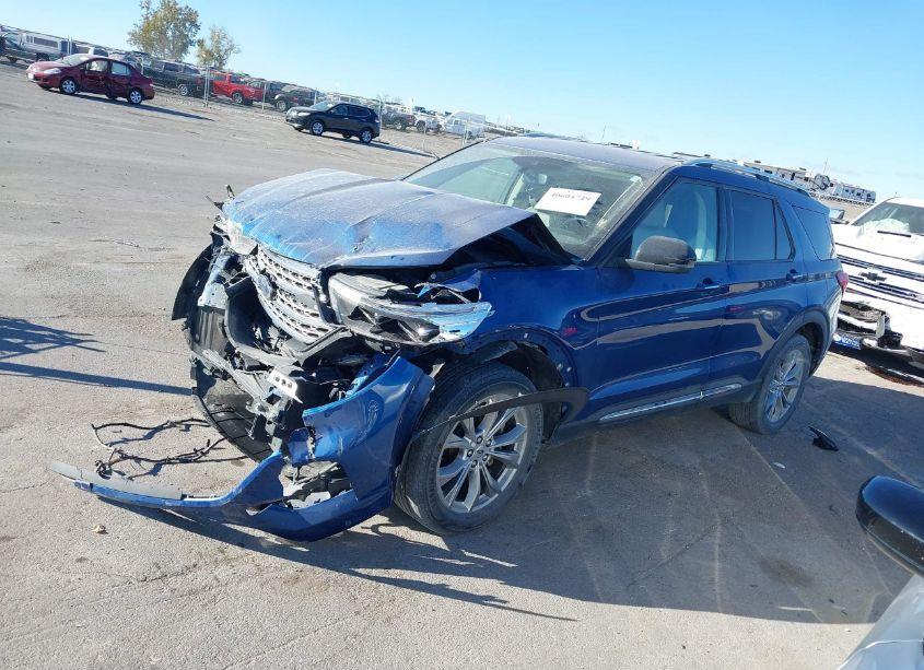 Photo 2 of 2021 Ford Explorer LIMITED (VIN 1FMSK8FH4MGB46585)