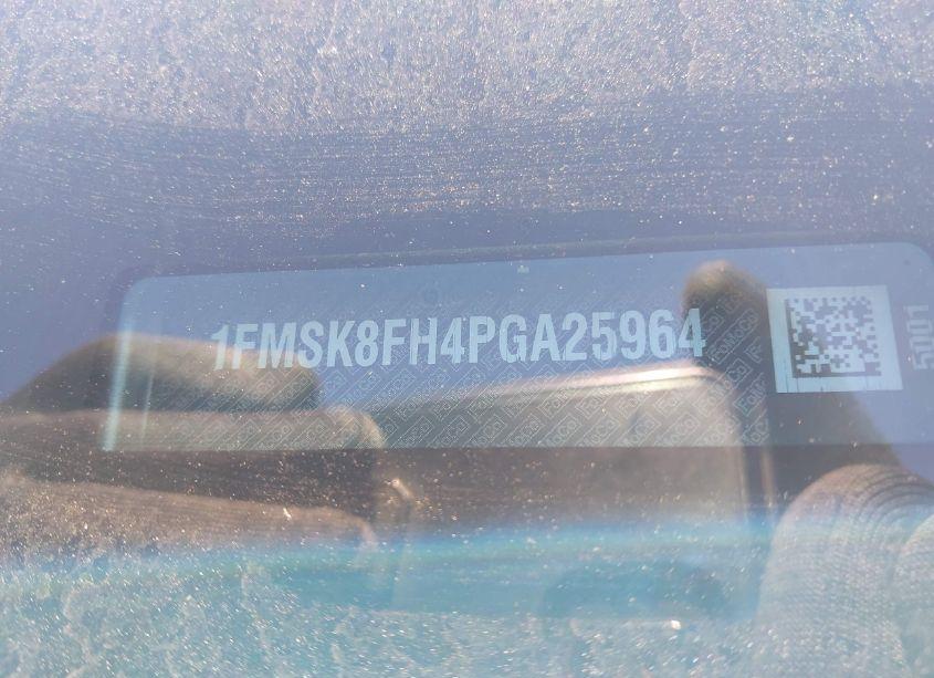 Photo 9 of 2023 Ford Explorer LIMITED (VIN 1FMSK8FH4PGA25964)