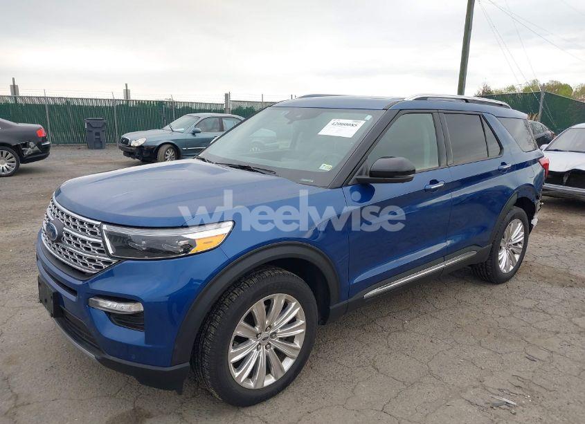 Photo 2 of 2022 Ford Explorer LIMITED (VIN 1FMSK8FH6NGA71633)
