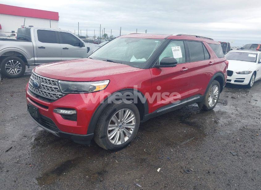 Photo 2 of 2022 Ford Explorer LIMITED (VIN 1FMSK8FH8NGB43898)